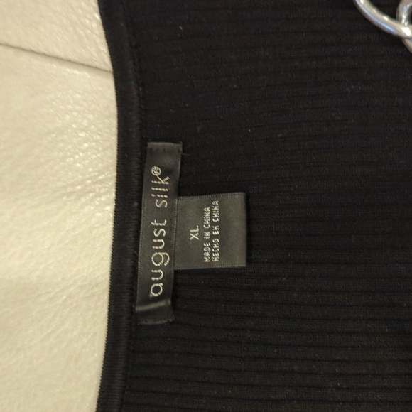 Women's EUC XL August Silk sweater top - Picture 5 of 9